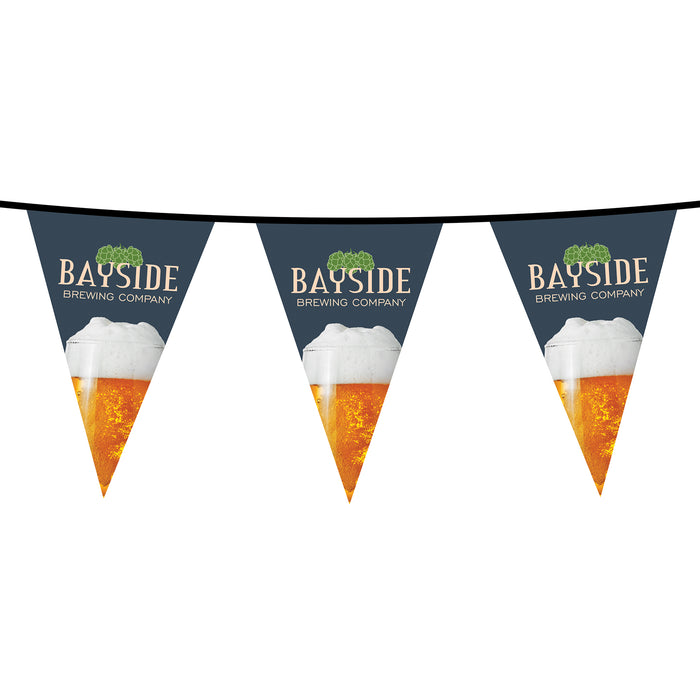 Custom PVC Pennant String Flags - Custom Promotional Product