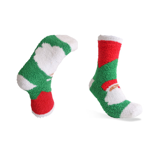 Crew Custom Pattern Coral Fleece Socks - Custom Promotional Product