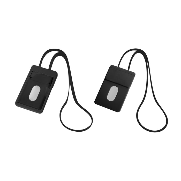ABS Retractable Card Holder with Lanyard - Custom Promotional Product