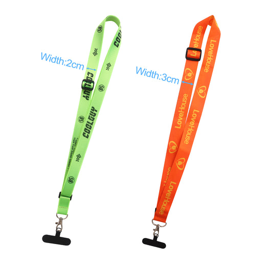Adjustable Woven Phone Lanyard - Custom Promotional Product