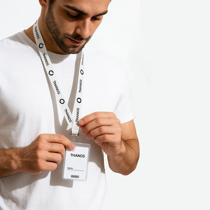 Paper Yarn Lanyard - Custom Promotional Product