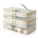 Nylon Mesh Sheer Double Layer Cosmetic Bag - Custom Promotional Product
