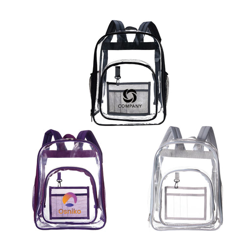 Heavy Duty Transparent Backpack - Custom Promotional Product