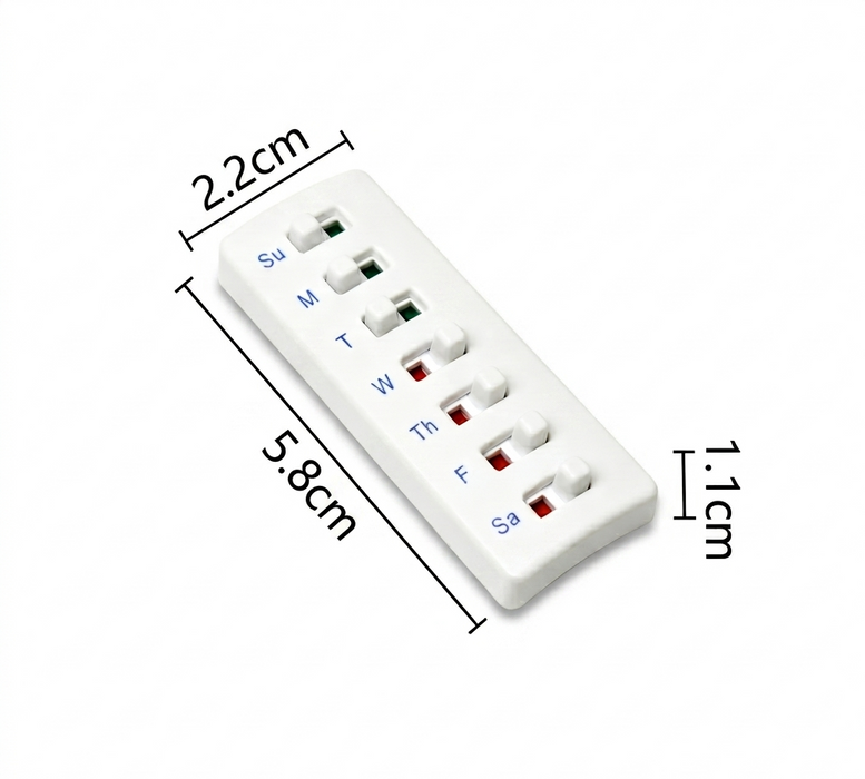 7-Day Medication Pill Tracker