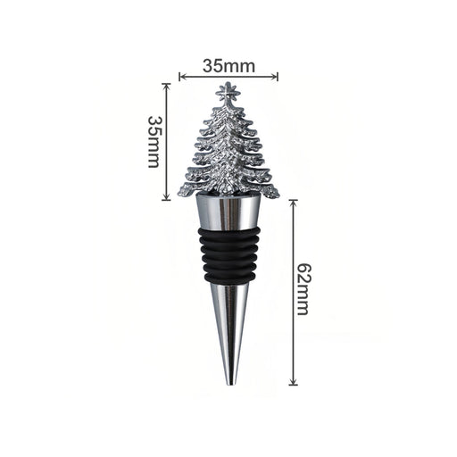Christmas Tree Sealed Wine Stopper - Custom Promotional Product