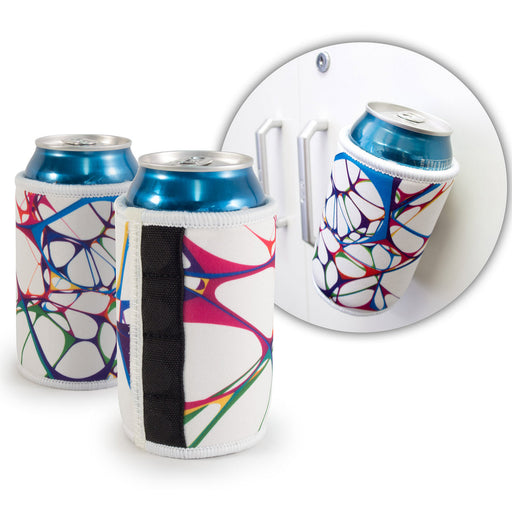 Full Colour Neoprene Round Magnetic Stubby Coolers - Custom Promotional Product