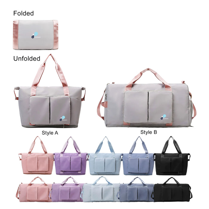 Foldable Sports Duffle Bag - Custom Promotional Product