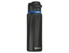 WaterH Boost Smart Bottle 32oz (946ml) - A drink bottle in black with a sleek design and a light band near the top; features a logo.