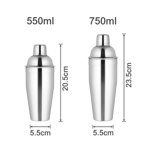 Stainless Steel Cocktail Shaker - Custom Promotional Product