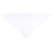 Heracles Bandana - A white triangular bandana with a smooth texture, featuring a logo or branding.