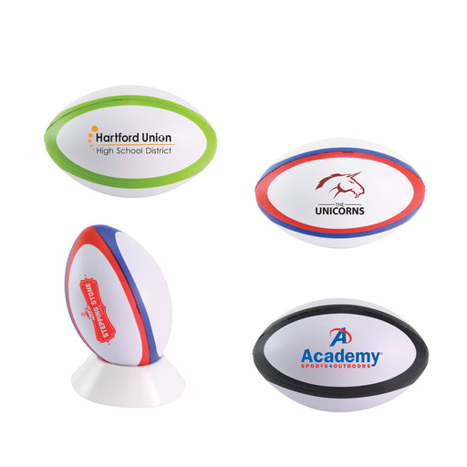 Stress Rugby Super Ball - Custom Promotional Product