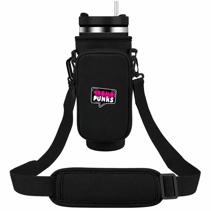 40 oz (1,180ml) Tumbler Carrier Bag with Detachable Phone Pouch