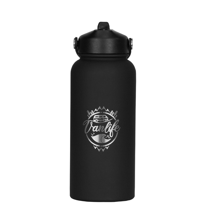 Laredo Rubber Coated Bottle - Custom Promotional Product