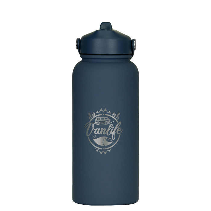 Laredo Rubber Coated Bottle - Custom Promotional Product