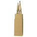 Coloured Pencil Set 6pcs - A coloured pencil set featuring six pencils in various colours, presented in a simple cardboard box with a logo.