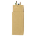 Coloured Pencil Set 6pcs - A coloured pencil set containing six pencils in various colours, packaged in a simple cardboard box.