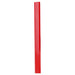 Capenters Pencil - A red carpenter's pencil with a rectangular shape and smooth surface, featuring a logo on one side.