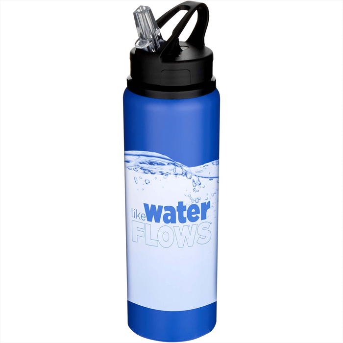 Fitz Recycled Stainless Steel Drink Bottle 800ml - Custom Promotional Product