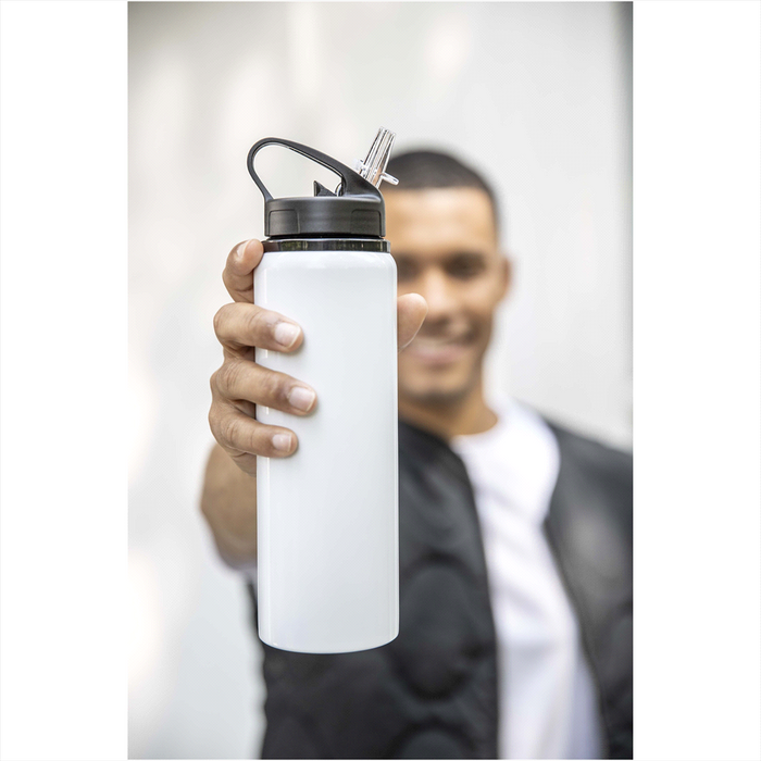 Fitz Recycled Stainless Steel Drink Bottle 800ml - Custom Promotional Product