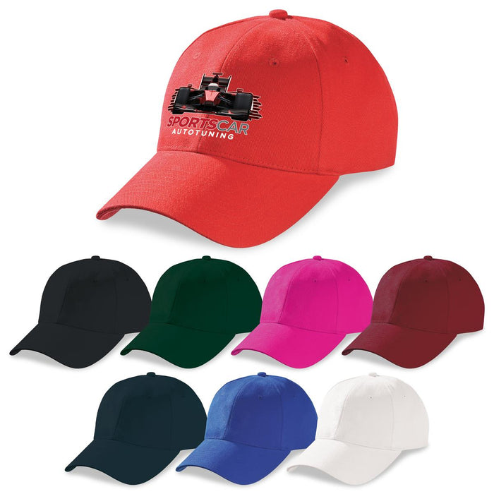 Heavy Brushed Cotton Cap - Custom Promotional Product