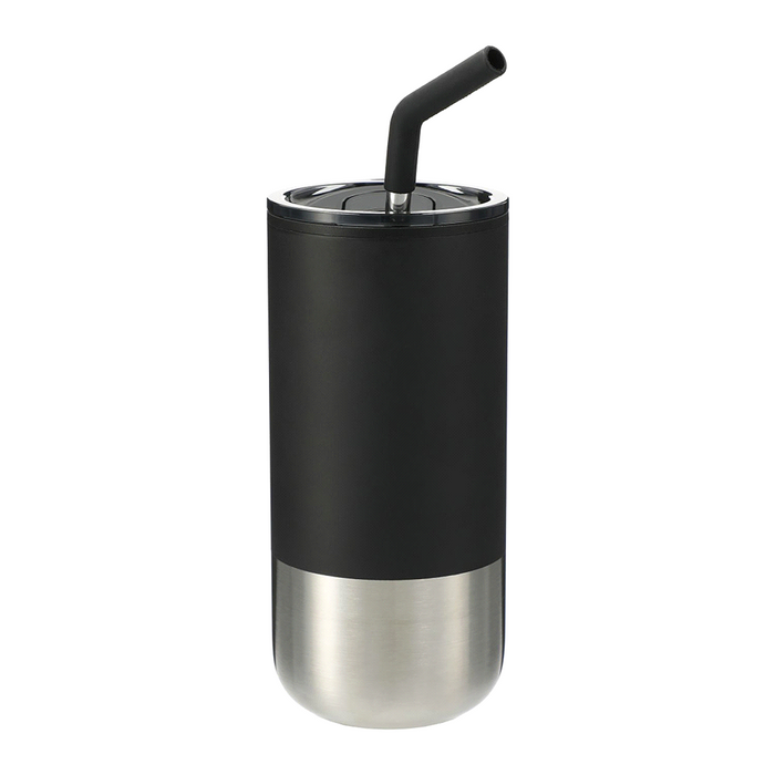 Lagom 470ml Tumbler with Stainless Steel Straw - Custom Promotional Product