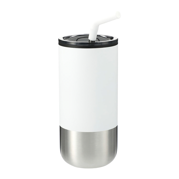 Lagom 470ml Tumbler with Stainless Steel Straw - Custom Promotional Product