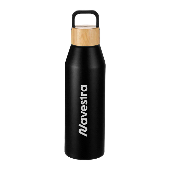Aspen Recycled Bottle with Bamboo Lid - 1L - Custom Promotional Product