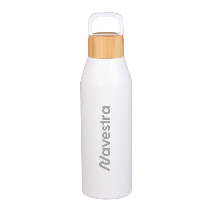 Aspen Recycled Bottle with Bamboo Lid - 1L - Custom Promotional Product