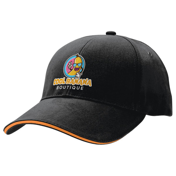 Sandwich Peak Cap - Custom Promotional Product