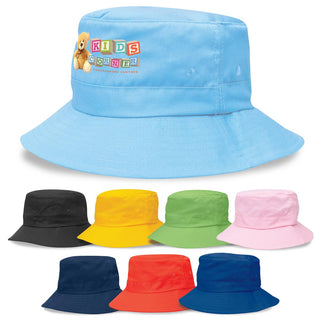 Kids Twill Bucket Hat w/Toggle - Custom Promotional Product