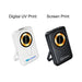 10000mAh Magnetic Wireless  Power Bank with Phone Stand - A 10000mAh magnetic wireless power bank available in white and black, featuring a phone stand and a logo.