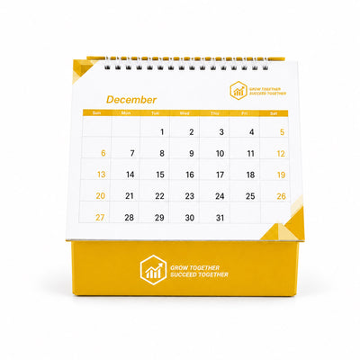 Desk Calendar With Organizer