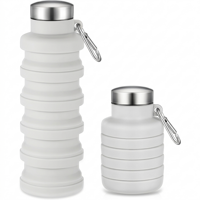 500ml Silicone Collapsible Water Bottle