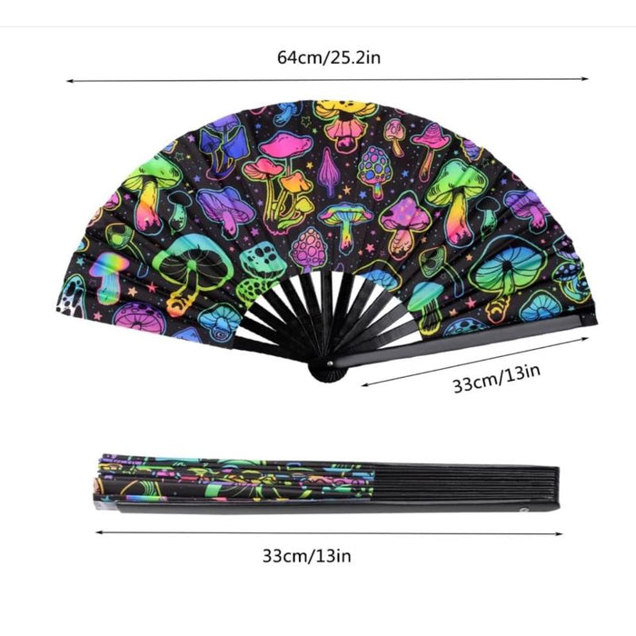 Large Bamboo Fans - Custom Promotional Product