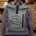 Byron 15.6" GRS RPET Roll-Top Backpack 18L - Custom Promotional Product