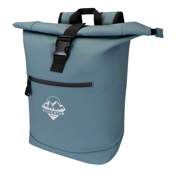 Resi Recycled Roll-Top Backpack - Custom Promotional Product