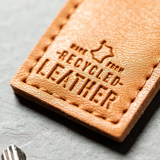 Recycled Leather Noemix Keyring - Custom Promotional Product