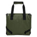 Chill Out 2.0 36 Can Cooler - 20L - A green cooler bag with black straps and a zip closure, featuring a logo on the front.