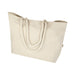 Florida GRS Recycled Beach Tote Bag - A large beige tote bag with rope handles and a simple design. Features a logo on one side.