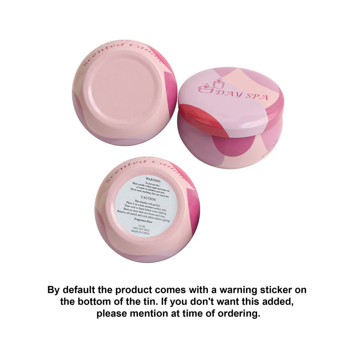 Tin Candles - Custom Promotional Product