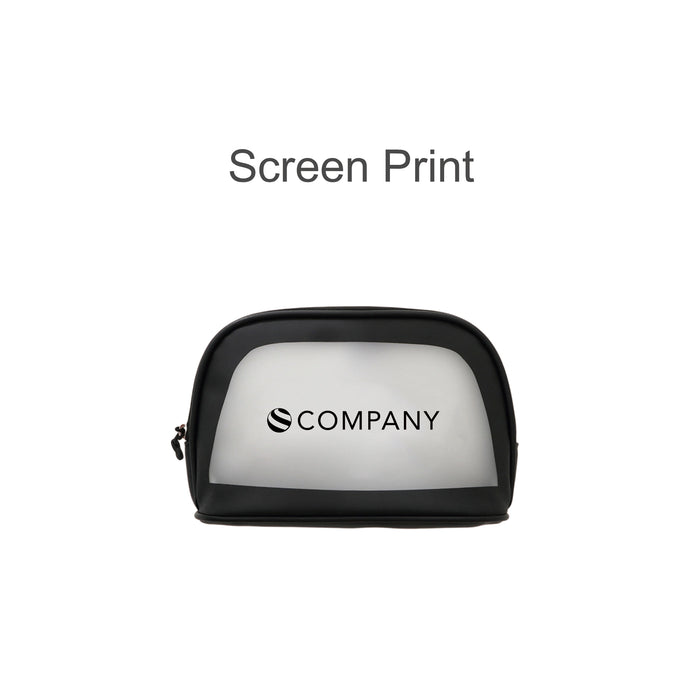 Waterproof Transparent Cosmetic Bag - Custom Promotional Product