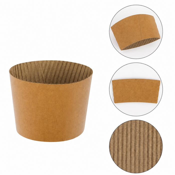 Kraft Coffee Cup Sleeves