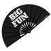 Large Bamboo Fans - Custom Promotional Product