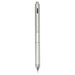 Tine 4-in-1 Gravity Recycled Stainless Steel Pen - A silver 4-in-1 gravity pen made from recycled stainless steel, featuring a sleek design and branding.