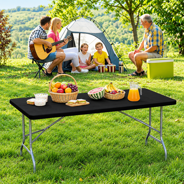 6ft (1.8m) Fitted Elastic Table Cover