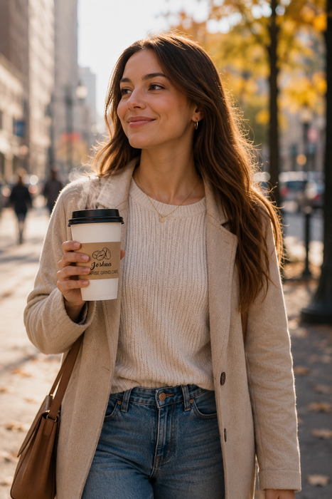Kraft Coffee Cup Sleeves
