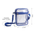 Clear Tote Bag with Zipper Closure Crossbody - Custom Promotional Product