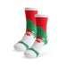 Crew Custom Pattern Coral Fleece Socks - Custom Promotional Product