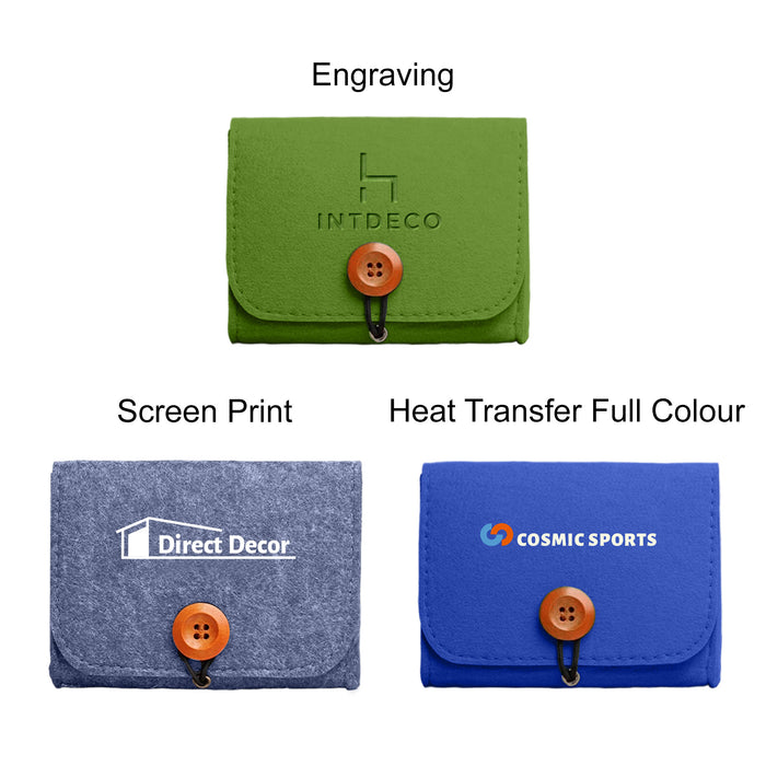 Felt Essential Oil bag - Custom Promotional Product