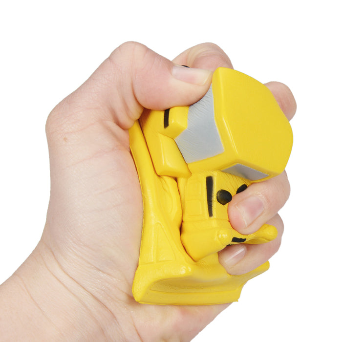 Bulldozer Shape Stress Reliever - Custom Promotional Product